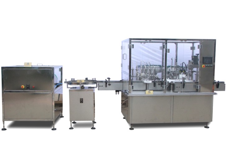 SGPW-2 spray spray bottle filling and labeling production linkage line